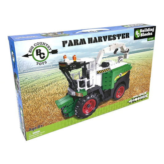 Big Country Toys Building Blocks Harvester - EQ Saddlery