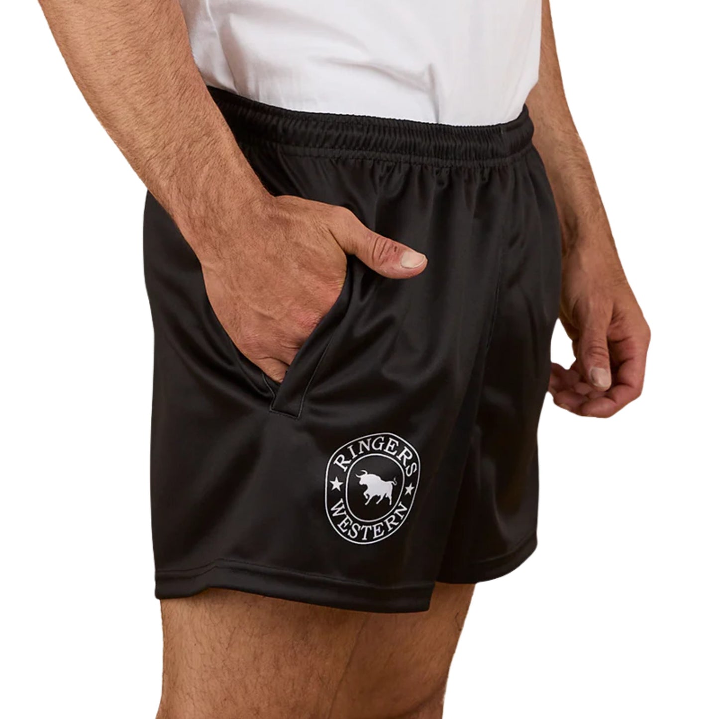 Ringers Western Mens Big Ringers Footy Shorts