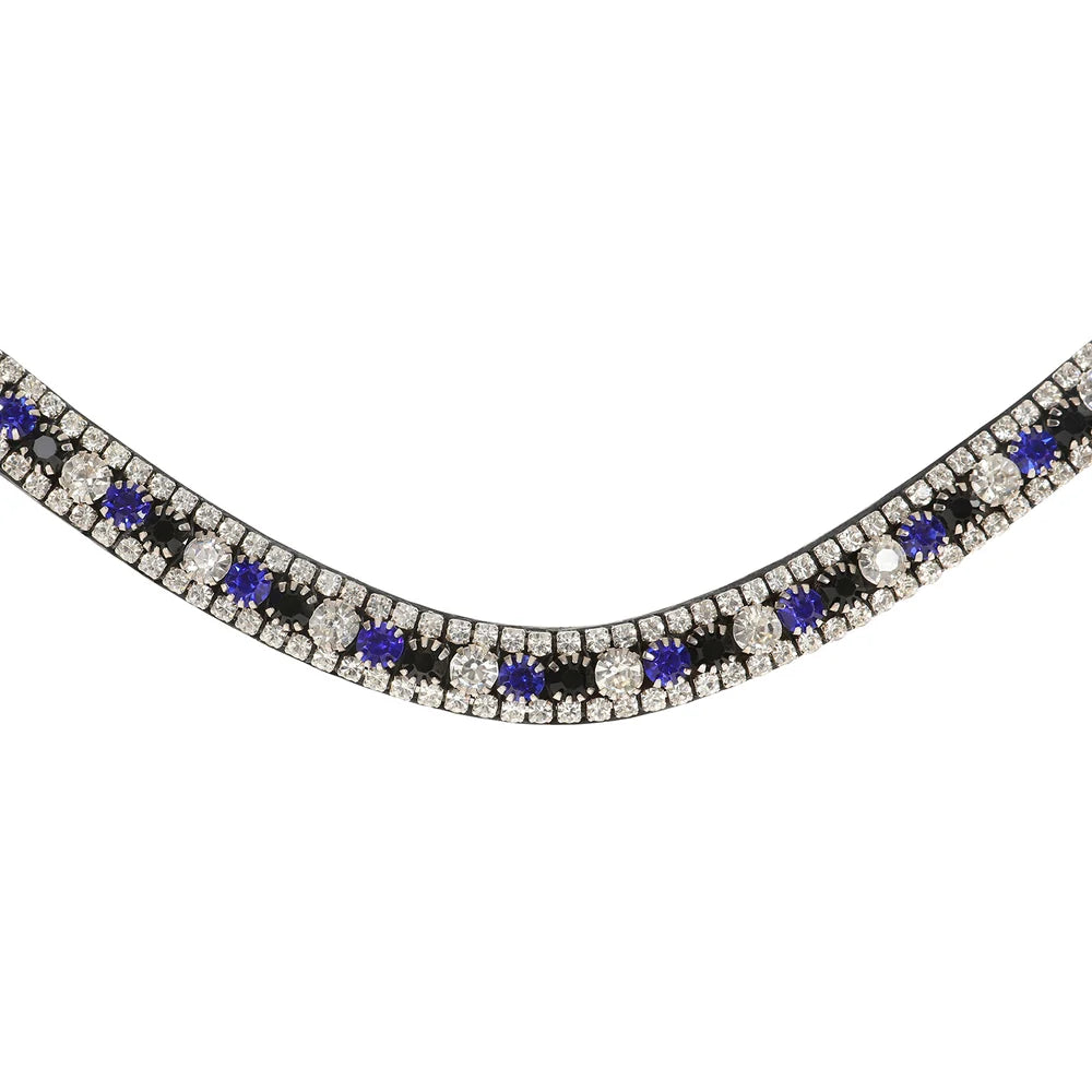 Lumiere Blue Crystal Browband