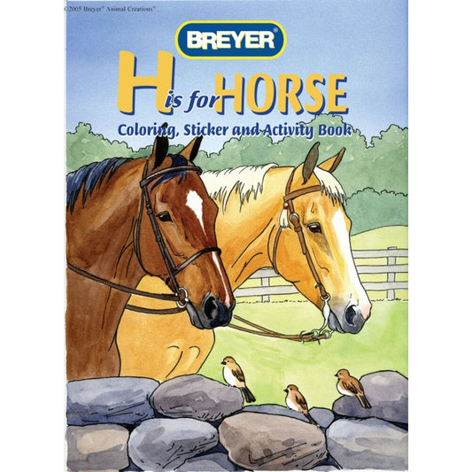 Breyer Activity H is for Horse Book - EQ Saddlery