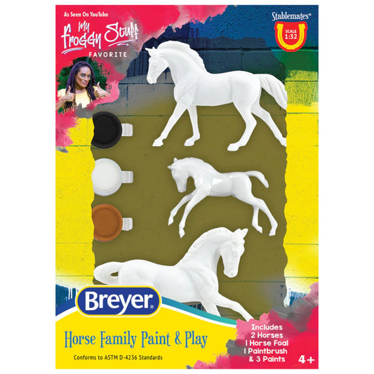 Breyer Activity Mini Painting Horse Family - EQ Saddlery