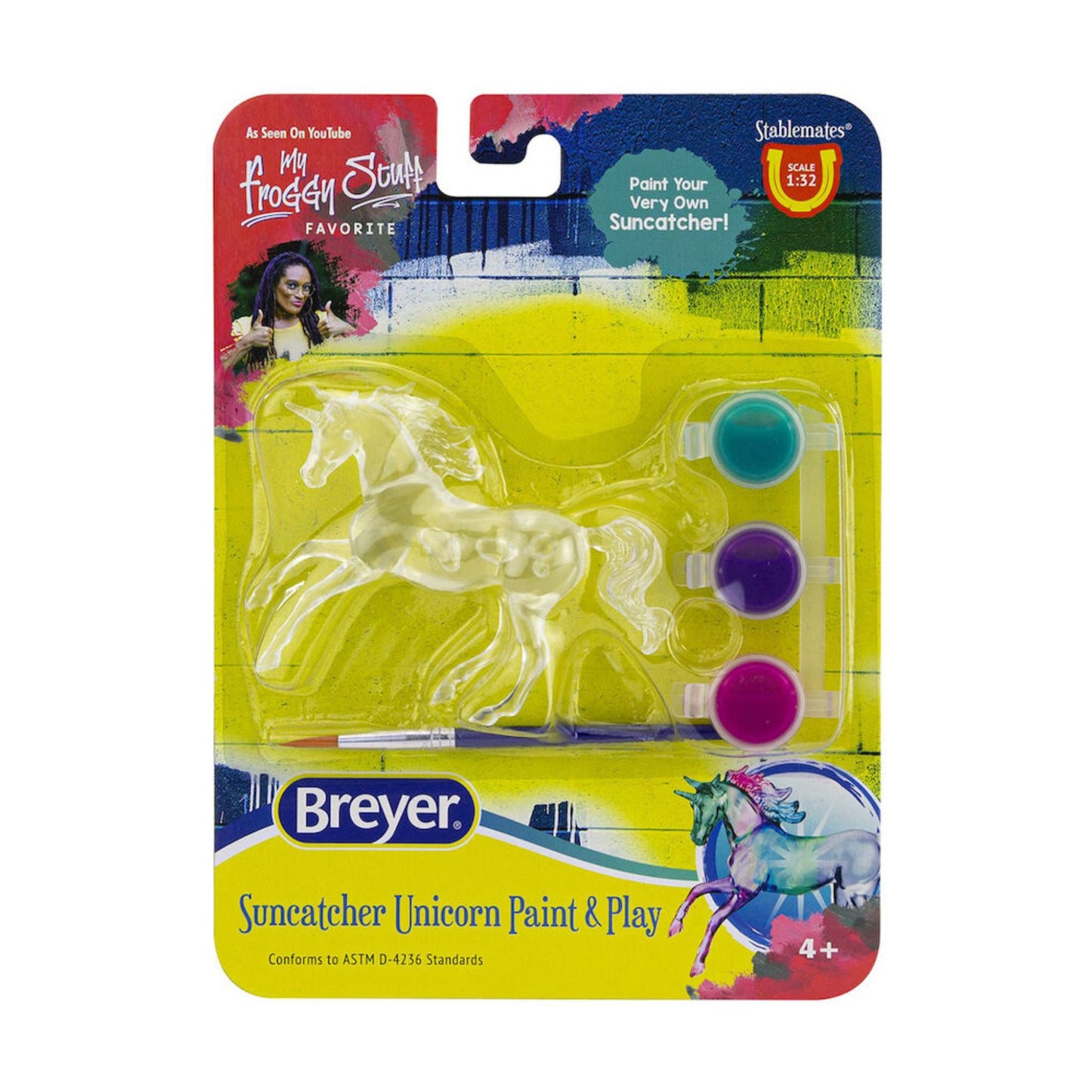 Breyer Activity Suncatcher Unicorn Paint n Play Singles - EQ Saddlery