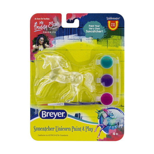 Breyer Activity Suncatcher Unicorn Paint n Play Singles - EQ Saddlery