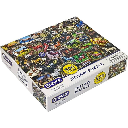 Breyer Activity World of Breyer Unicorn 500 Piece Puzzle - EQ Saddlery