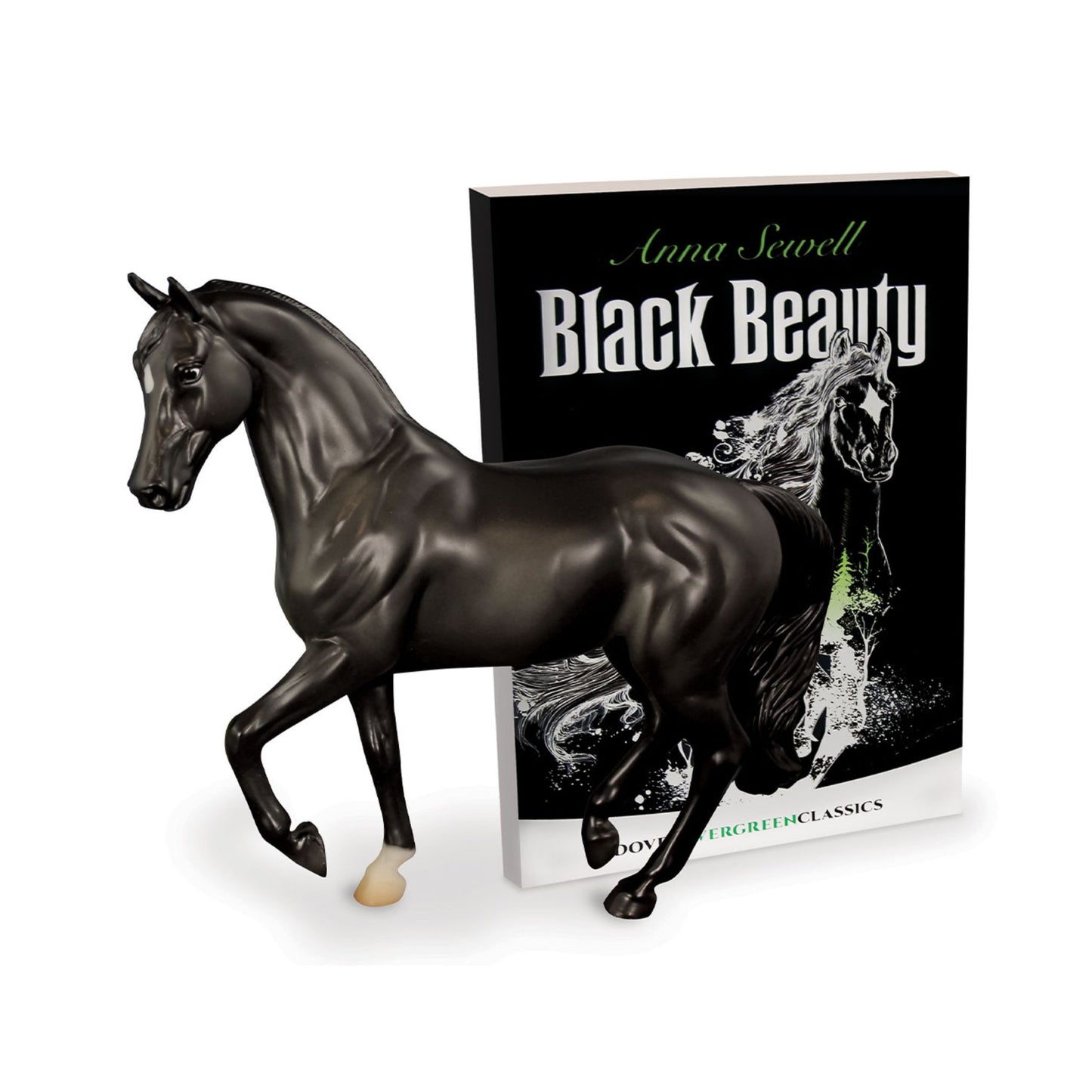 Breyer Freedom Black Beauty n Book Set