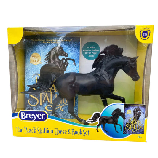 Breyer Freedom Black Stallion Horse n Book Set - EQ Saddlery