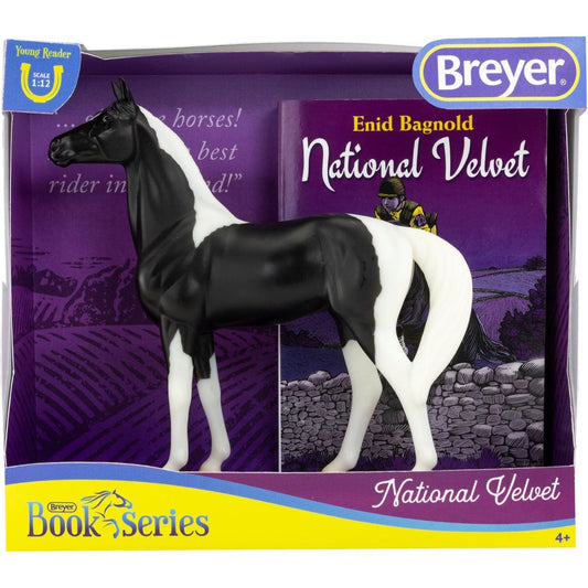 Breyer Freedom National Velvet Horse n Book Set - EQ Saddlery