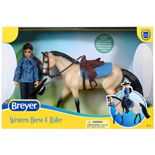 Breyer Freedom Western Horse n Rider - EQ Saddlery