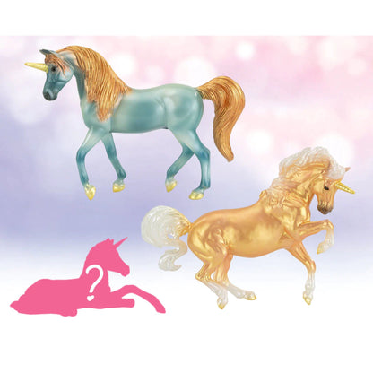 Breyer Stablemates Unicorn Foal Surprise - Celestial Family