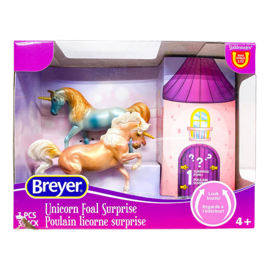 Breyer Stablemates Unicorn Foal Surprise - Celestial Family - EQ Saddlery