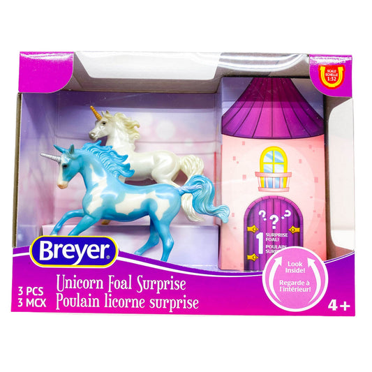 Breyer Stablemates Unicorn Foal Surprise - Windswept Family - EQ Saddlery