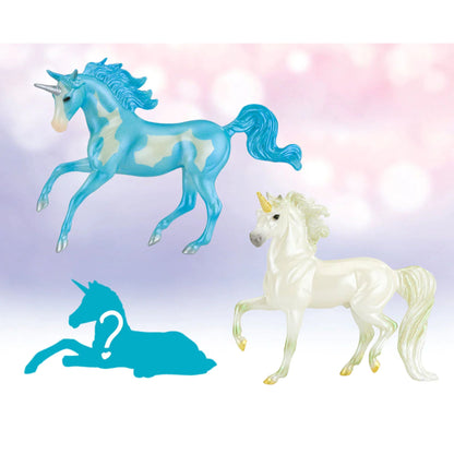 Breyer Stablemates Unicorn Foal Surprise - Windswept Family - EQ Saddlery