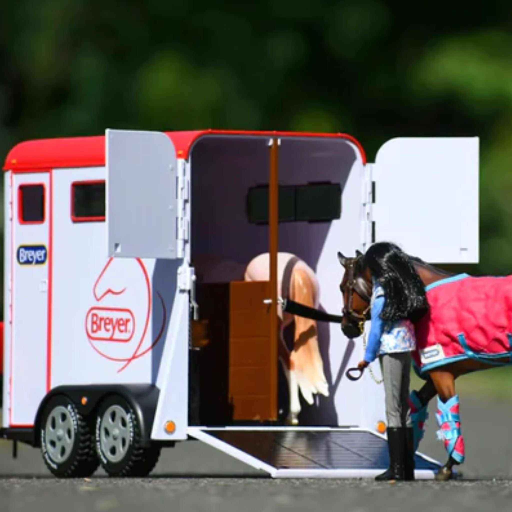 Breyer Traditional 2 Horse Trailer EQ Saddlery