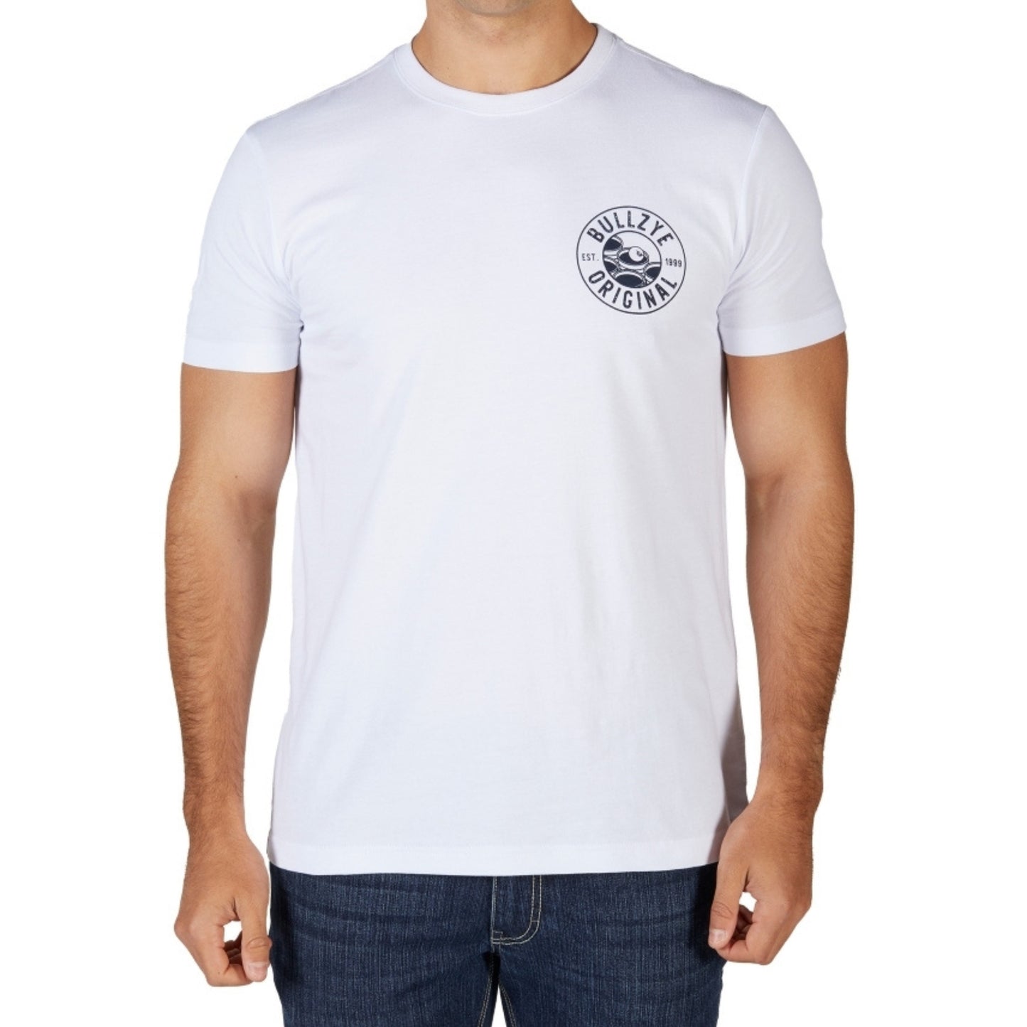 Bullzye Mens Beer Pong Short Sleeve Tee