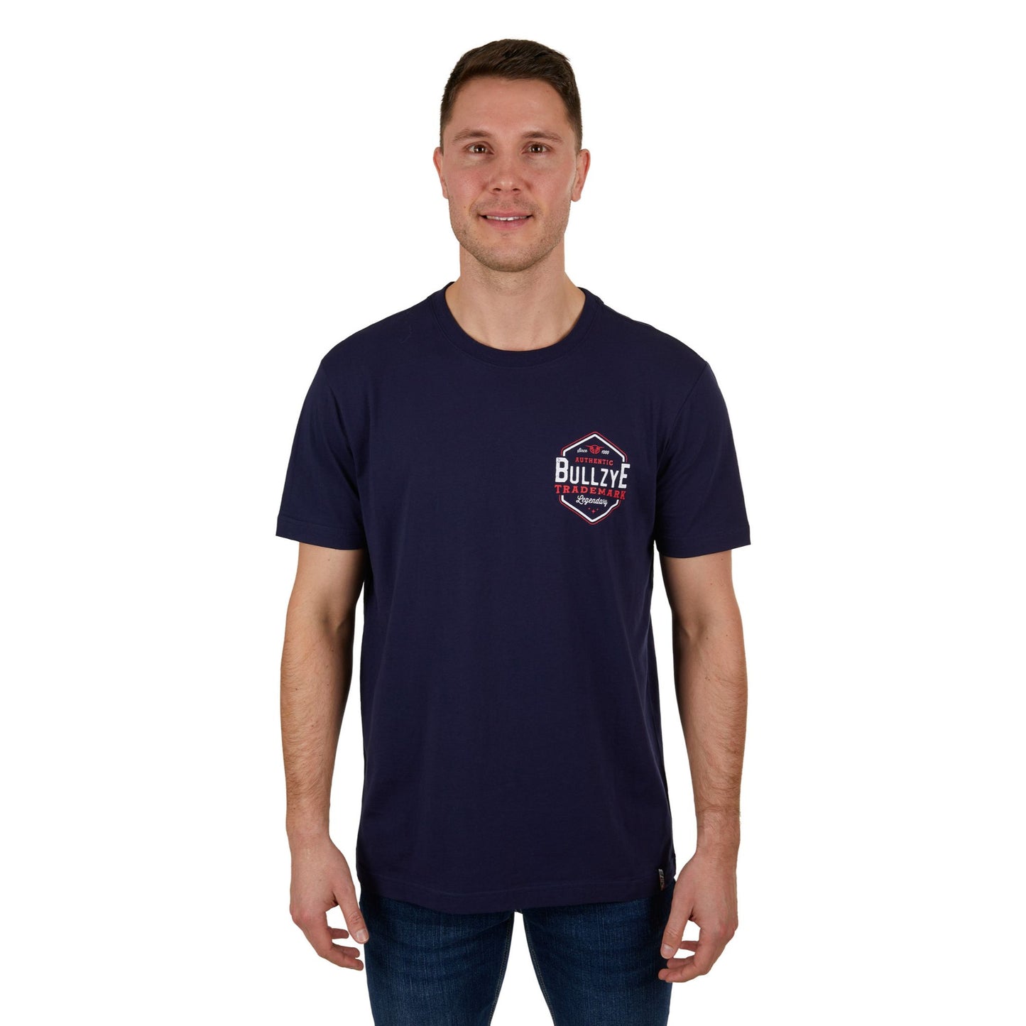 Bullzye Mens Mark Short Sleeve T-Shirt