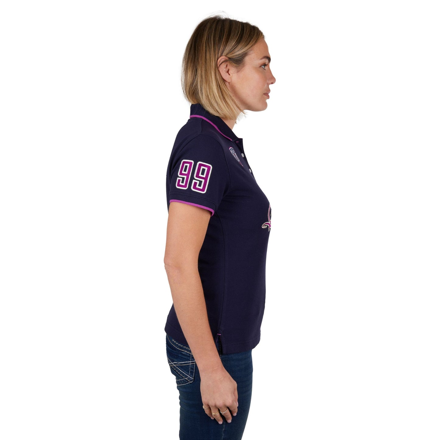 Bullzye Womens Belle Short Sleeve Polo Shirt - EQ Saddlery