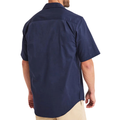 RB Sellars Mens Burton Half Button Short Sleeve Light Weight Workshirt - EQ Saddlery