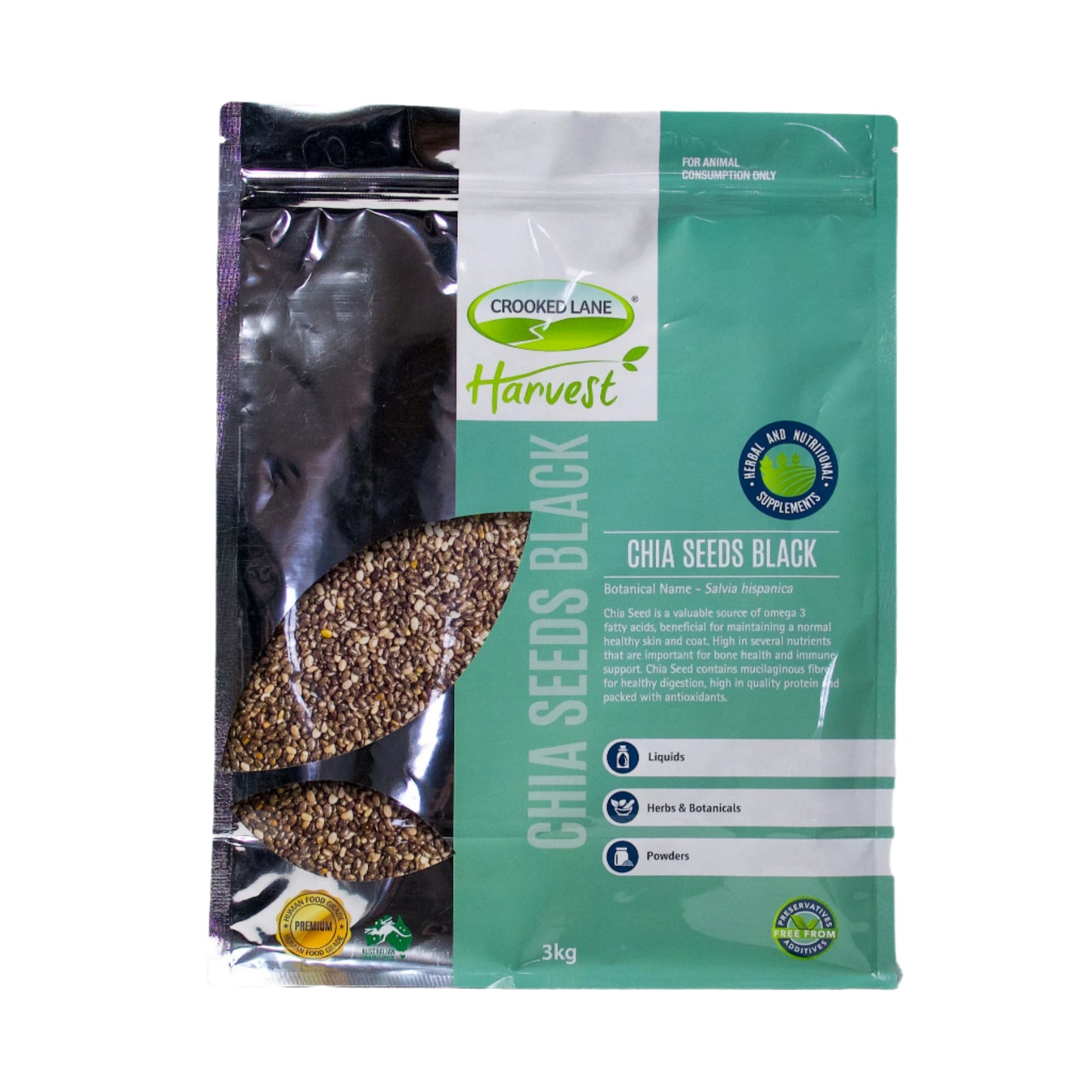 Crooked Lane Harvest Chia Seeds - EQ Saddlery
