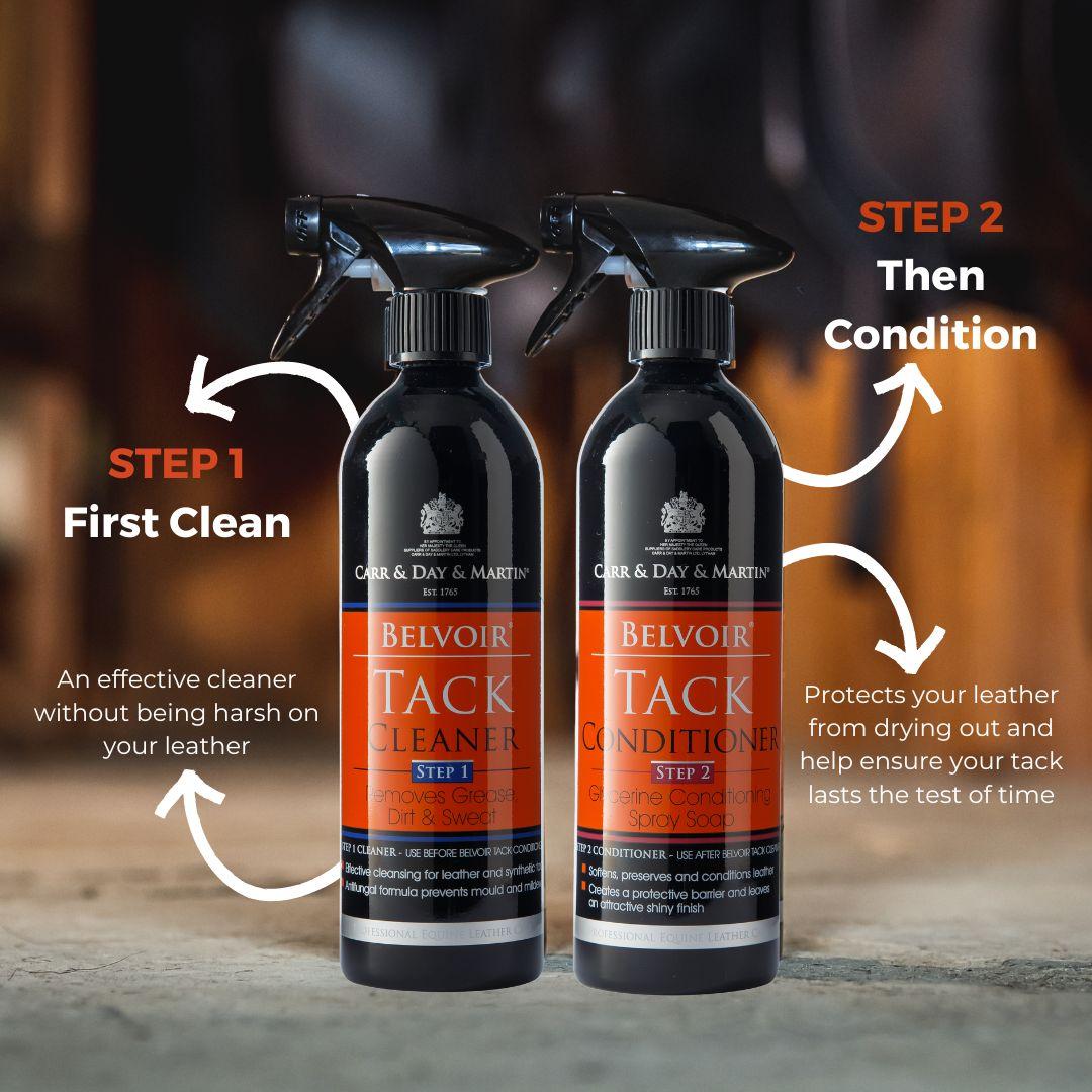 CDM Belvoir Leather Care Duo Steps 1 2