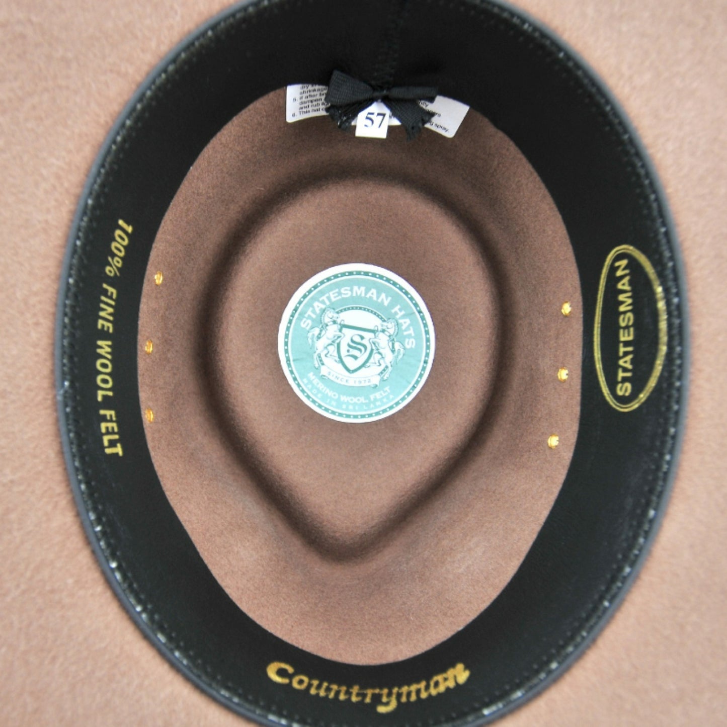Statesman Countryman Wool Felt Hat