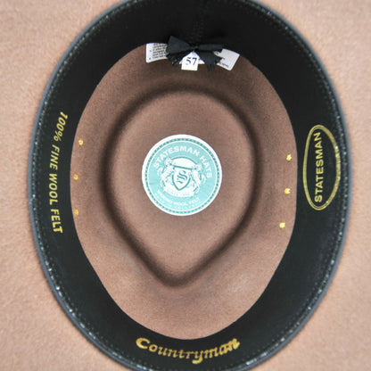 Statesman Countryman Wool Felt Hat