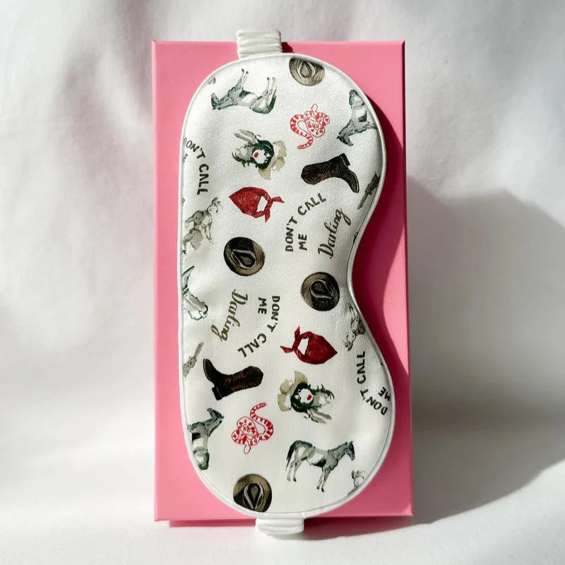 Far Mer. Dont Call Me Darlin Silk Eye Mask - EQ Saddlery