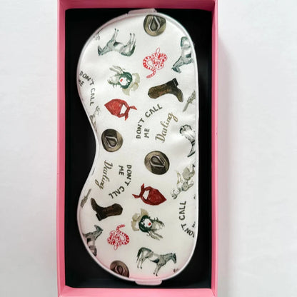 Far Mer. Dont Call Me Darlin Silk Eye Mask - EQ Saddlery