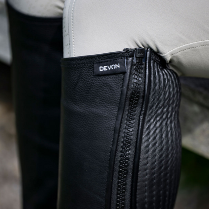 Devon Leather chaps - EQ Saddlery