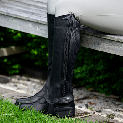 Devon Leather chaps - EQ Saddlery