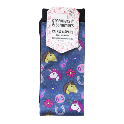 Dreamers n Schemers Patch Perfect Pair an a Spare Socks