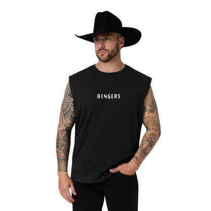 Ringers Western Mens Dust Devil Box Fit Tank Top