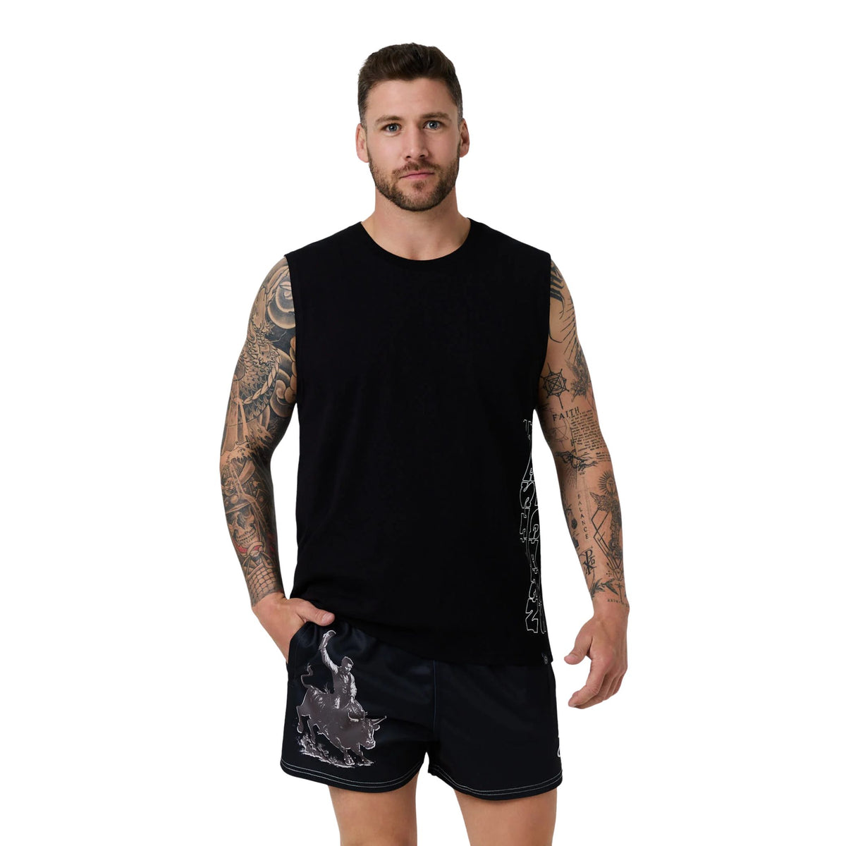 Ringers Western Dust Devil Footy Shorts