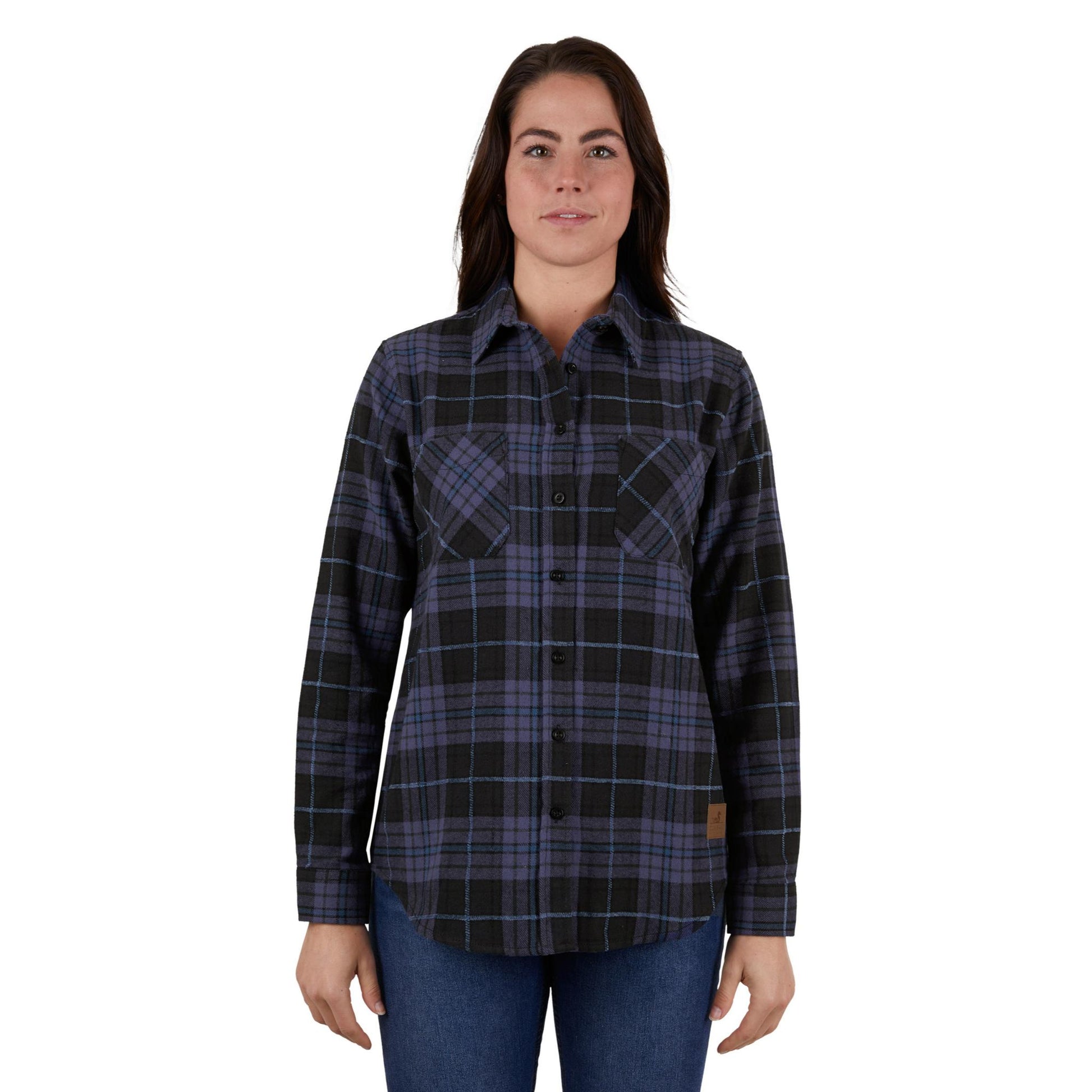 Dux Bak Womens Oleta Heavy Thermal Long Sleeve Shirt - EQ Saddlery
