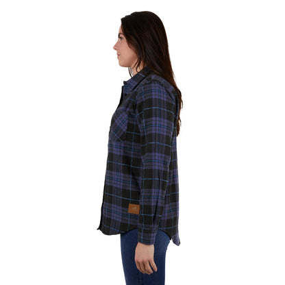 Dux Bak Womens Oleta Heavy Thermal Long Sleeve Shirt - EQ Saddlery