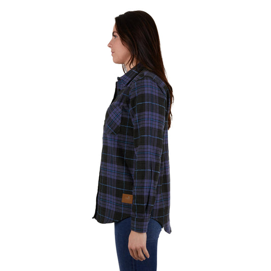 Dux Bak Womens Oleta Heavy Thermal Long Sleeve Shirt - EQ Saddlery