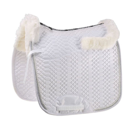 EQ Armour Wool Merino Lined Dressage Saddle Pad