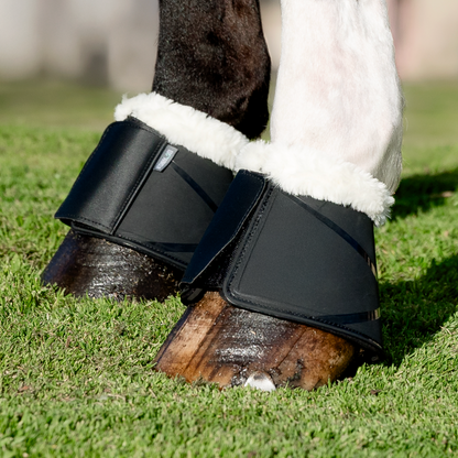 EQ Armour Fleece Trim Overreach Boots