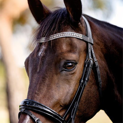 Devon Patent Crystal Bridle