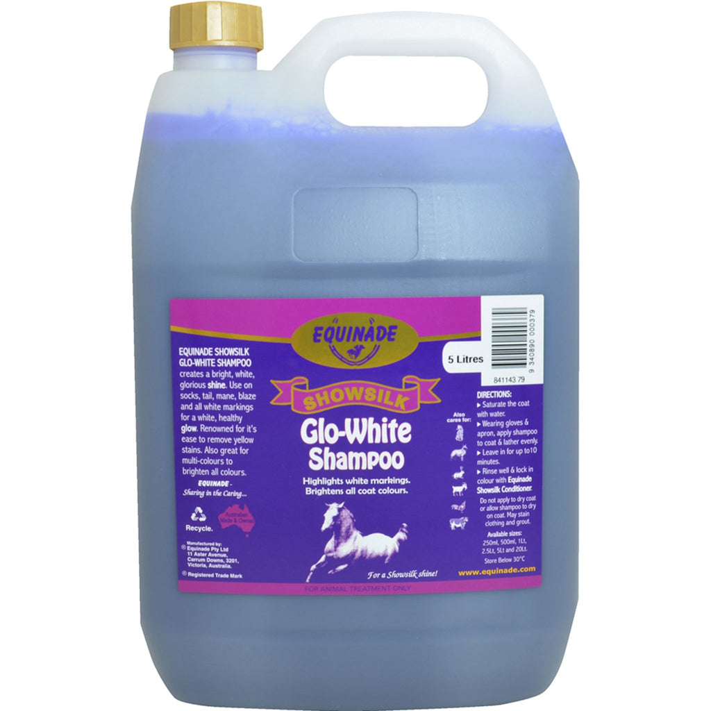 Equinade Glo White Shampoo - EQ Saddlery
