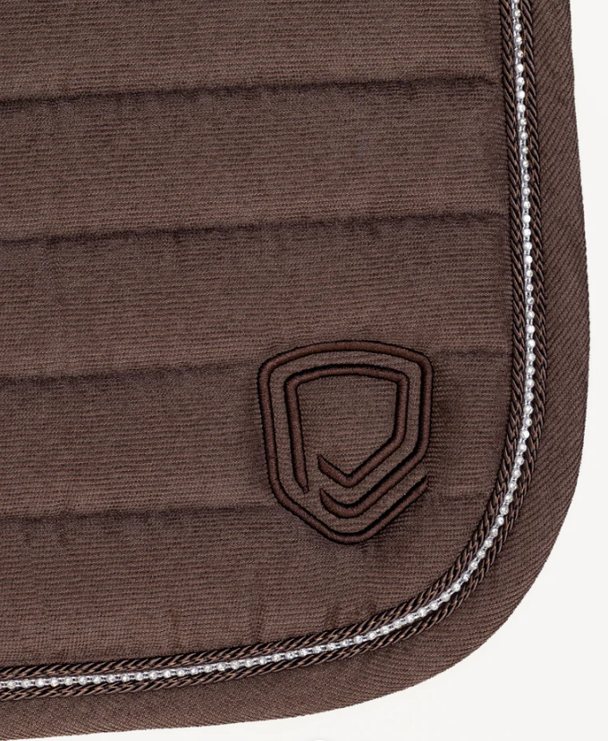 Equipad Corduroy Sparkle Dressage Saddle Pad