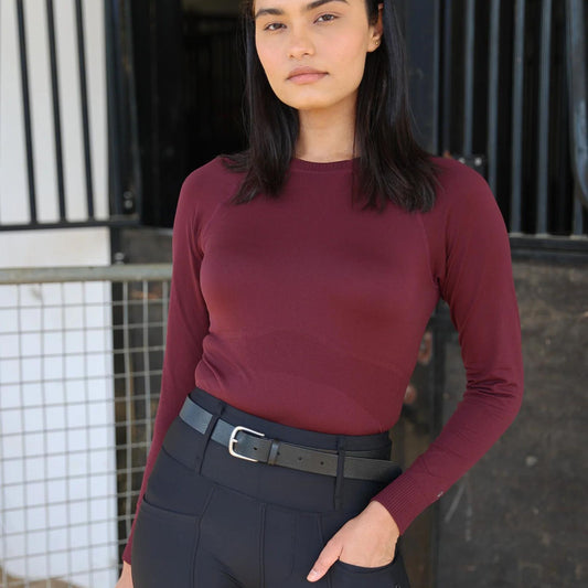 Equipad Equestrian Ela Seamless Top - EQ Saddlery