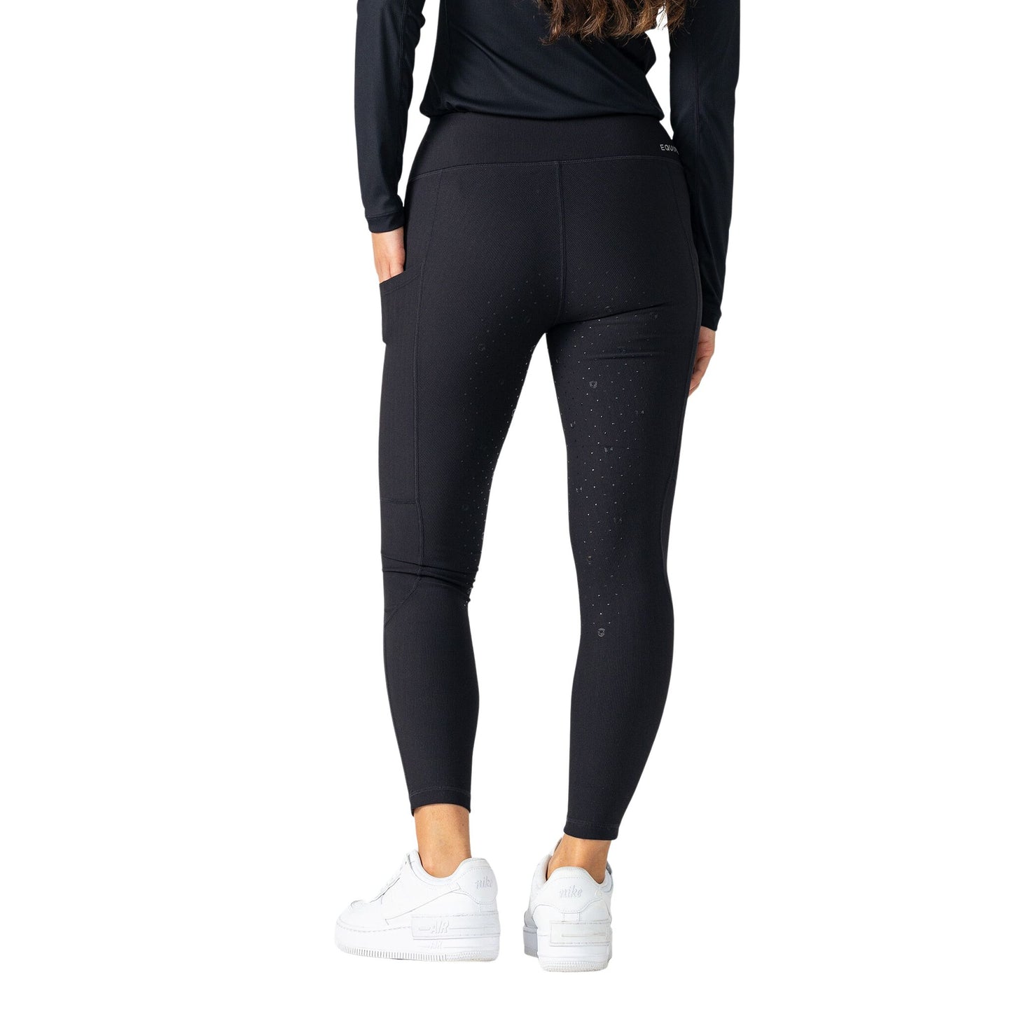 Equipad Equestrian Ribbed Riding Leggings