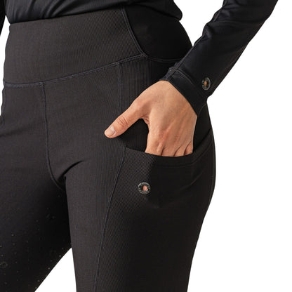 Equipad Equestrian Ribbed Riding Leggings