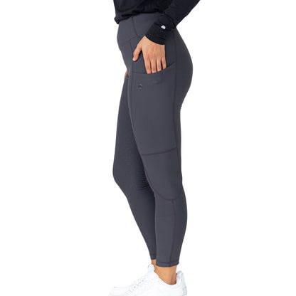 Equipad Equestrian Ribbed Riding Leggings