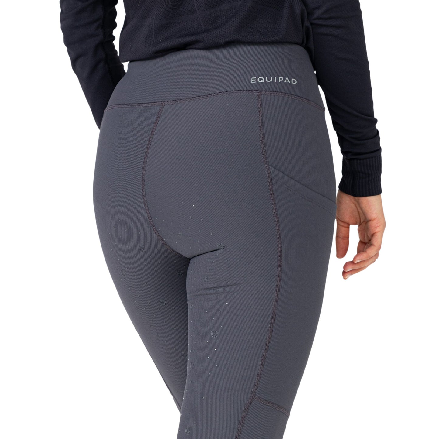 Equipad Equestrian Ribbed Riding Leggings