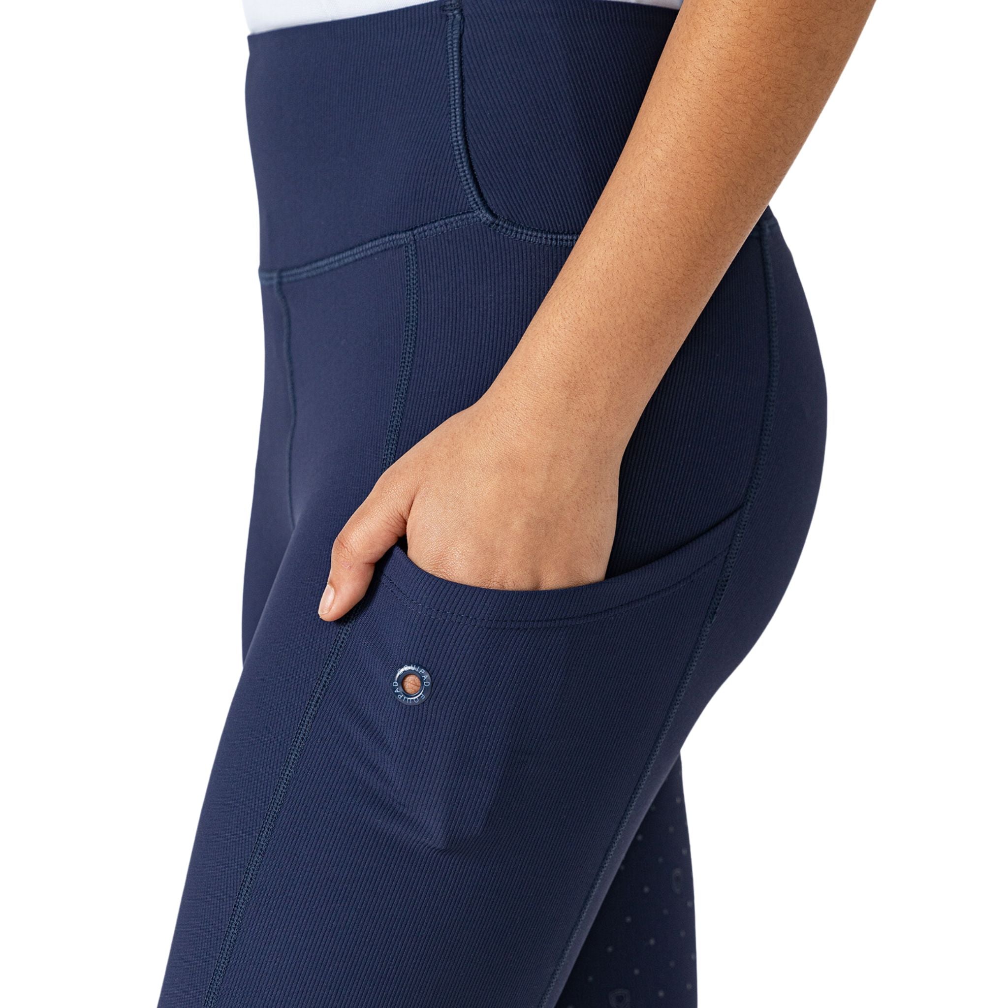 Equipad Equestrian Ribbed Riding Leggings – EQ Saddlery