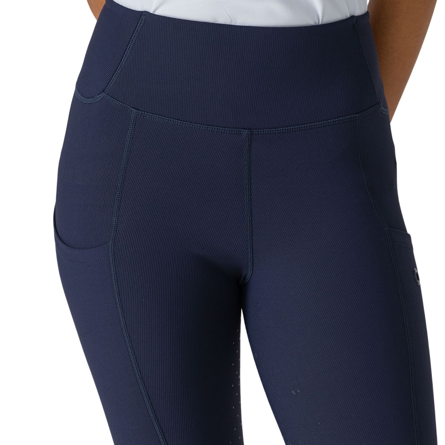 Equipad Equestrian Ribbed Riding Leggings