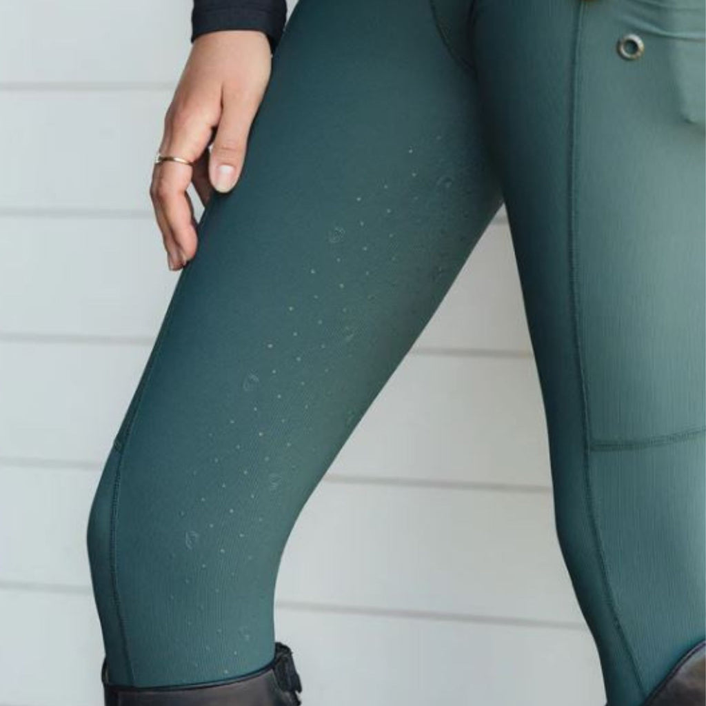 Equipad Equestrian Ribbed Riding Leggings