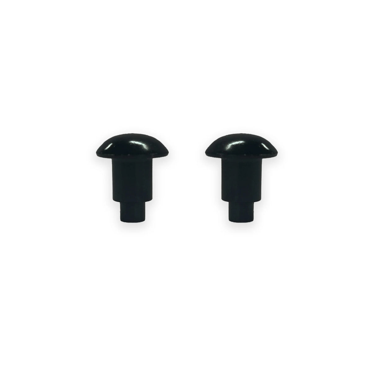 Ezy Ride Spur Black Steel Buttons-Pair
