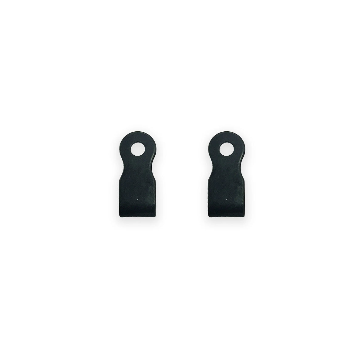 Ezy Ride Spur Flapper Hanger Black Steel-Pair